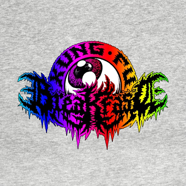 Kung Fu Breakfast Rainbow Logo Version 1 by KungFuBreakfast